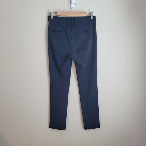 Mcguire Lou Lou Cropped Slim Trouser Pants Size 26 Inch Waist In Black - Picture 7 of 13